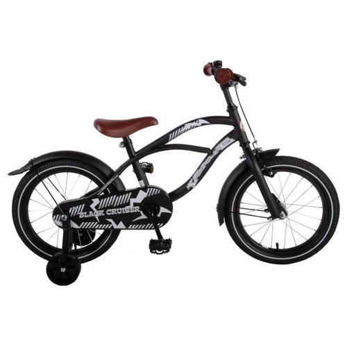 Vélo Pour Enfants Volare Black Cruiser - Garçon - 16 Pouces - Noir