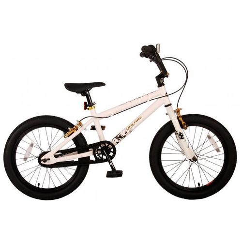 Vélo Pour Enfants Volare Cool Rider - Garçon - 18 Pouces - Blanc - 95% Assemblé - Prime Collection