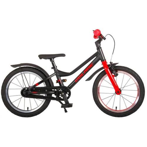 Vélo Pour Enfants Volare Blaster - Garçon - 16 Pouces - Noir/Rouge - Prime Collection