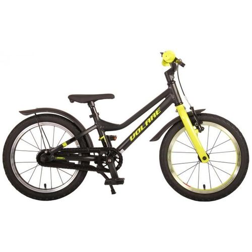 Vélo Pour Enfants Volare Blaster - Garçon - 16 Pouces - Noir/Vert - Prime Collection