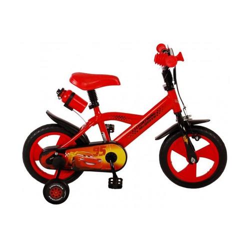 Vélo Pour Enfants Disney Cars - Garçon - 12 Pouces - Rouge - Pignon Fixe