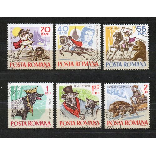 Timbre-Poste De Roumanie