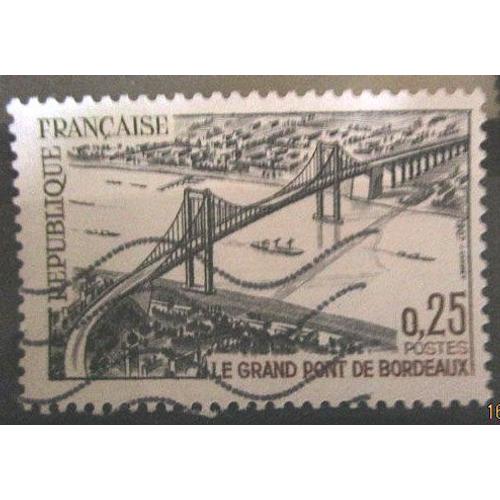 1967. F1524: Inauguration Du Grand Pont De Bordeaux.