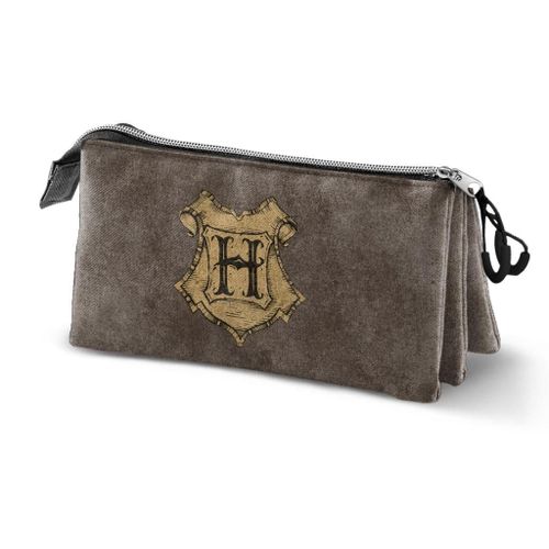 Harry Potter - Hogwarts - Trousse Triple '23x11x10cm'