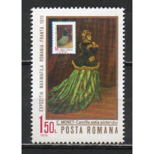 Timbre-Poste De Roumanie