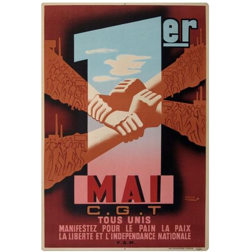 Affiche 1 Er Mai Cgt