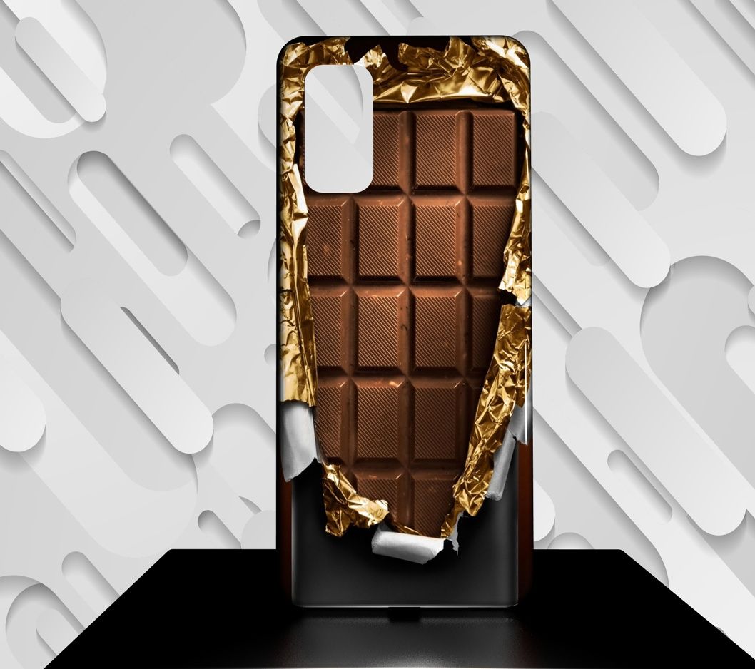 Coque Pour Samsung Galaxy A33 5g Design Tablette Chocolat 01