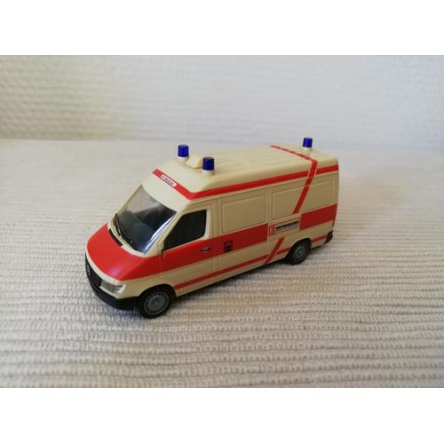 Camion Mercedes T1n Ambulance Ho 1/87 (Made In Germany)-Herpa
