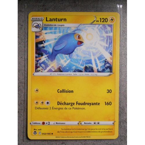Lanturn 052/195 - Eb12 - Tempête Argentée - Vf