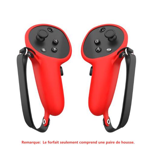 Housse De Poignée De Protection En Silicone Accessoires Vr Pour Oculus Quest Pro - Rouge