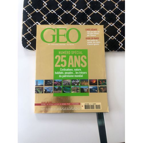 Géo Magazine Spécial 25 Ans Numéro 301 Mars 2004