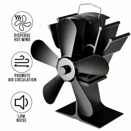 Ventilateur de poêle/ventilateur silencieux pour la circulation de