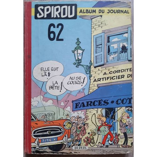 Spirou - Album Du Journal- N°62 06/1957