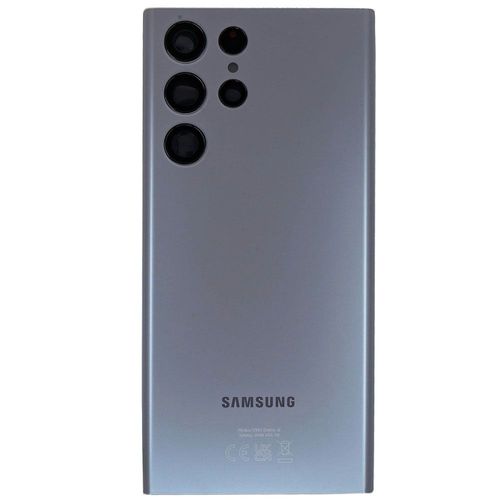 Vitrer Arrière Origine Samsung Galaxy S22 Ultra Graphite Gh82-27457e