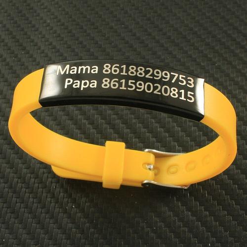 Achetez un bracelet SOS personnalisé au prénom de votre enfant
