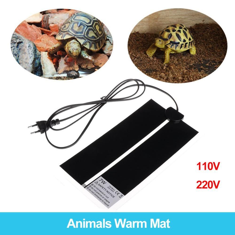 220V UE 35W - Film chauffant à infrarouge lointain, tapis chauffant pour  Terrarium, Reptiles, escalade, tapis chauffant pour animaux de compagnie,  contrôleur de température réglable