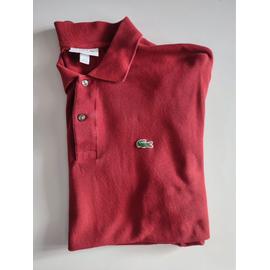 Polo lacoste 2024 rouge bordeaux