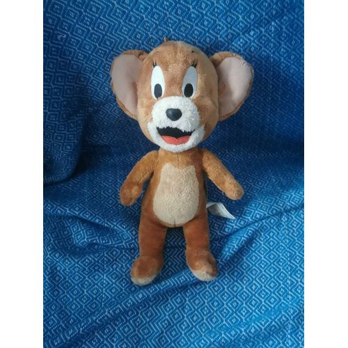 Doudou Peluche Souris Marron Tom Et Jerry Gispy