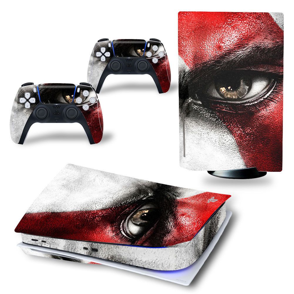 Publicité Sticker Ps5,Skin Pour Ps5 Playstation 5 Avec Lecteur Opti...