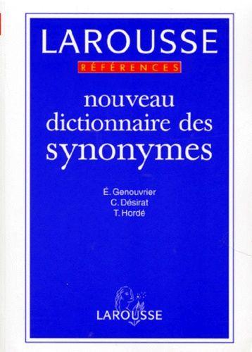 Nouveau Dictionnaire Des Synonymes