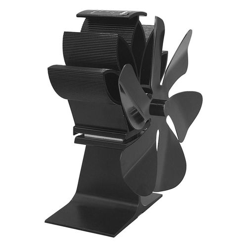 Ventilateur De Cheminée À 6 Hélices, Haute Efficacité, Thermique, Brûleur De Bois, Écologique, Silencieux, Fournitures Pour La Maison