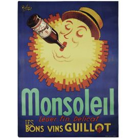 Affiche Monsoleil Vin