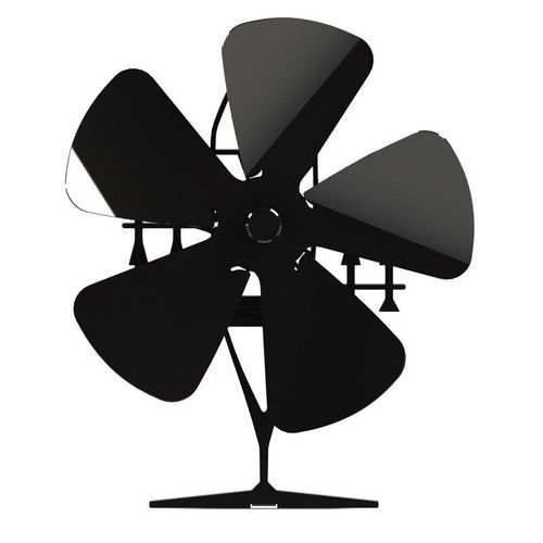 905h - Ventilateur de cheminée, brûleur à bois écologique, silencieux, auto générateur, Distribution de chaleur