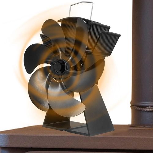 Ventilateur thermoélectrique avec Protection contre la surchauffe, accessoires pour poêle à bois, fonctionnement silencieux, circulation