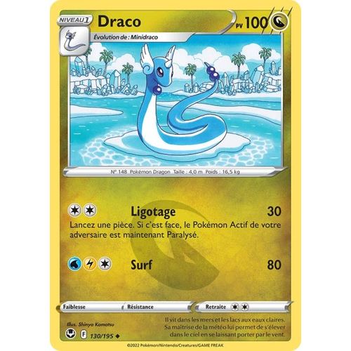 Carte Pokemon - Draco - 130/195 - Eb12 Tempête Argentée -