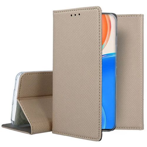 Housse Pour Huawei Honor X8 - Etui Coque Pochette Portefeuille + Film Ecran - Or Magnet