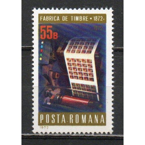 Timbre-Poste De Roumanie