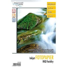 50 feuilles papier photo 10 x 15 cm brillant - 220 G