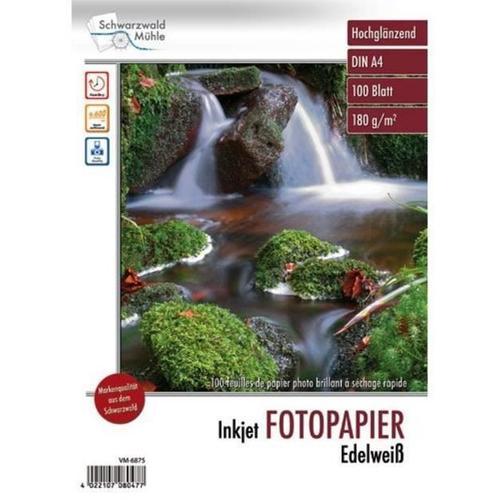 100 feuilles papier photo brillant A4 - 180 G