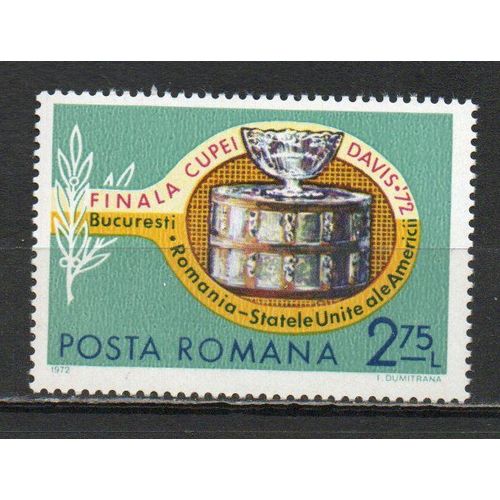 Timbre-Poste De Roumanie