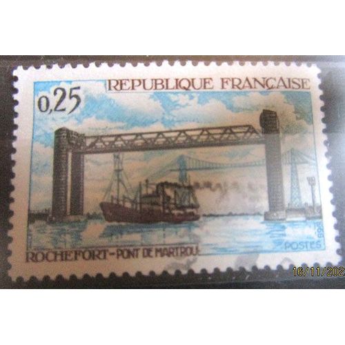 1968. F1564: Pont De Martrou À Rochefort.