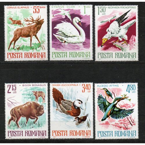 Timbre-Poste De Roumanie