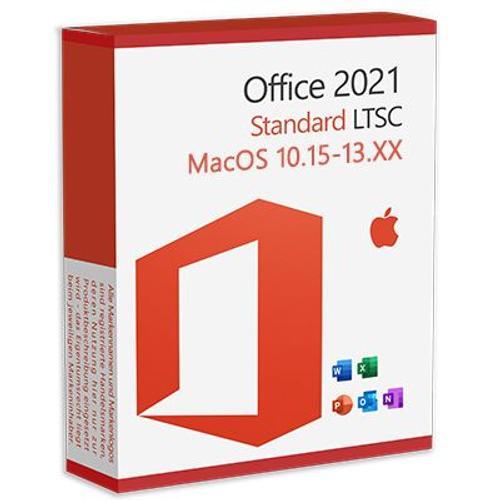 Office 2021 Pour Mac Ventura (Sml-Software)