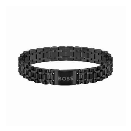 Boss - Bracelet Homme Owan Noir 1580646-Par - Noir