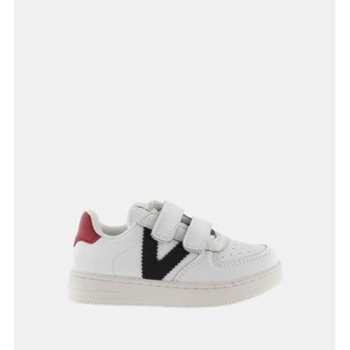 Victoria Baskets Basses Scratch Blanc