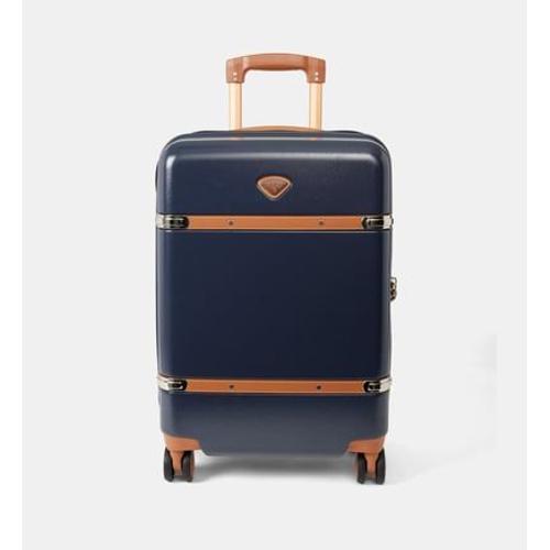 Jump - Valise cabine rigide Cassis Riviera 4R 55 cm - Bleu