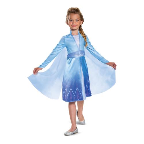 Déguisement Elsa Reine Des Neiges 2 Classique Fille - Taille: 3 - 4 Ans (97 - 109 Cm)