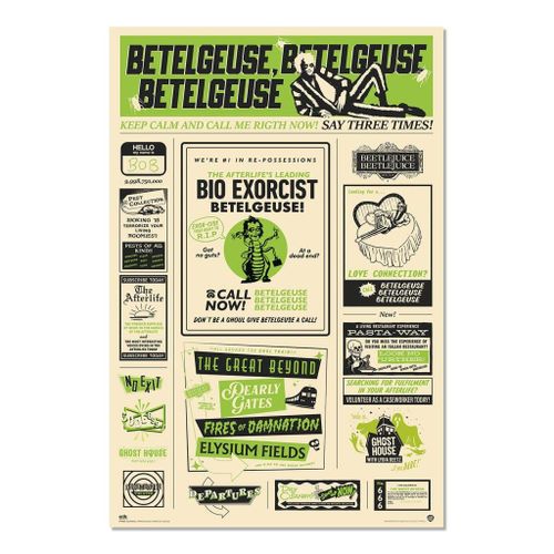 Beetlejuice - Journal - Poster 61 X 91cm