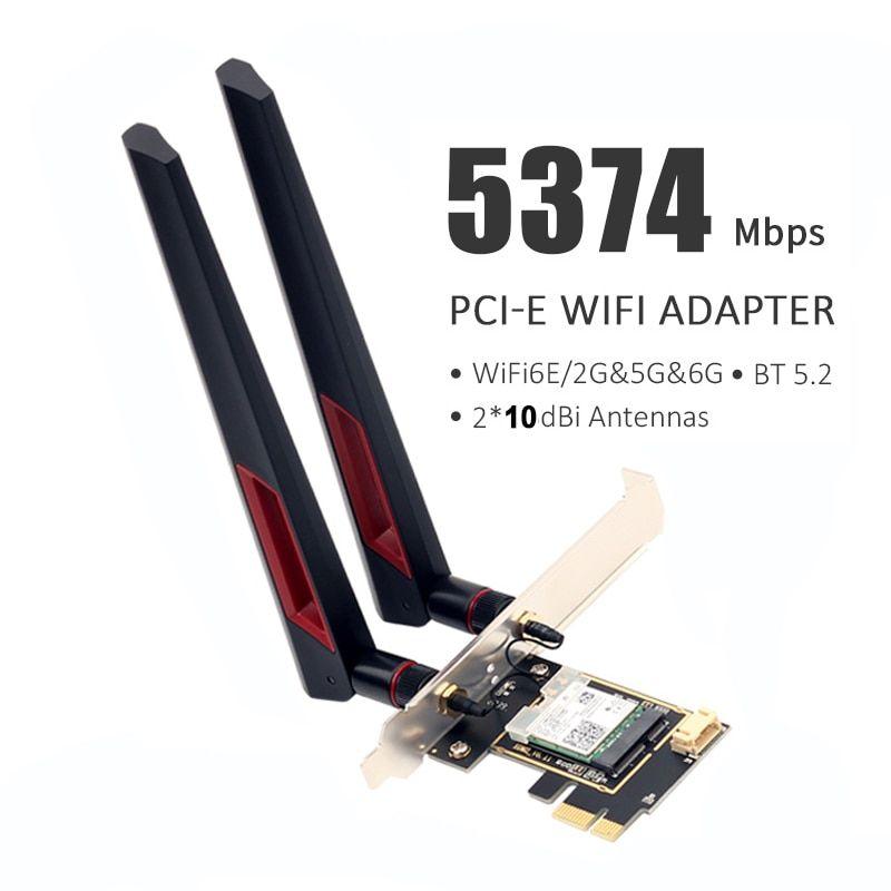 Antenne AX210NGW - Carte Wifi Sans Fil Intel Ax210 802.11ax 6e