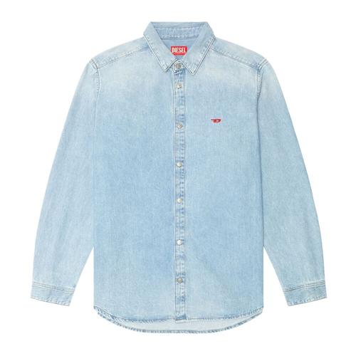 Diesel - Shirts > Denim Shirts - Blue