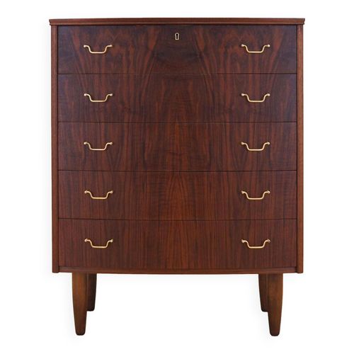 Commode En Noyer Design Danois Annes 1970 Fabrication  Danemark Marron