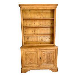 Buffet Ancien  Deux Corps Vaisselier En Chne Massif Bois