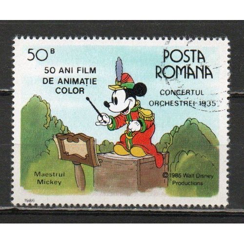 Timbre-Poste De Roumanie