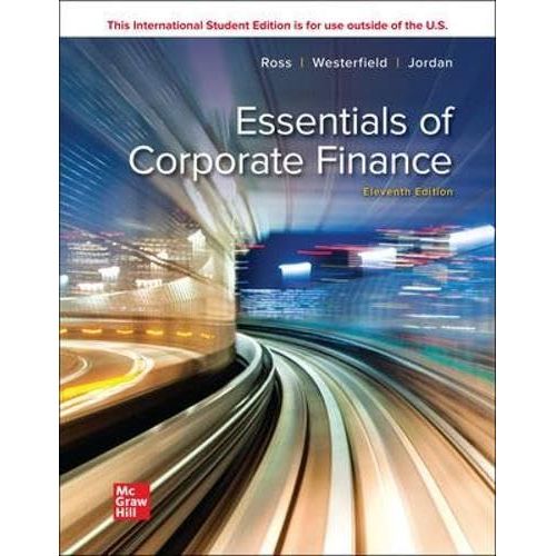 Essentials Of Corporate Finance Ise