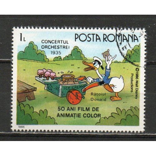 Timbre-Poste De Roumanie
