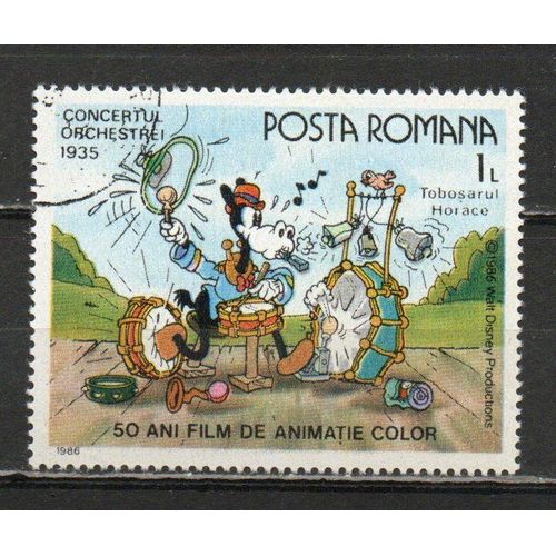 Timbre-Poste De Roumanie